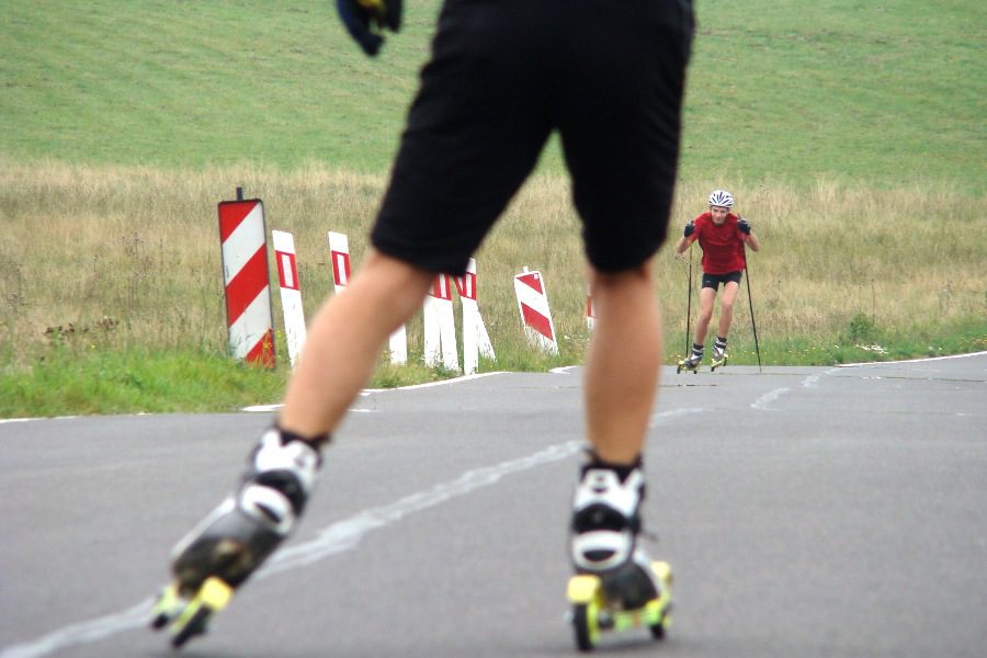 Drogi w okolicach Lasówki są chętnie wykorzystywane przez sportowców różnych dyscyplin