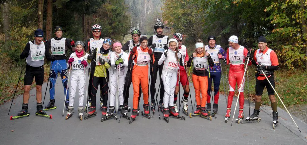 Uczestnicy Przehyba Uphill 2014