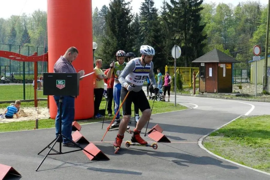 Sprinty na nartorolkach w Wiśle w ostatnią niedzielę maja