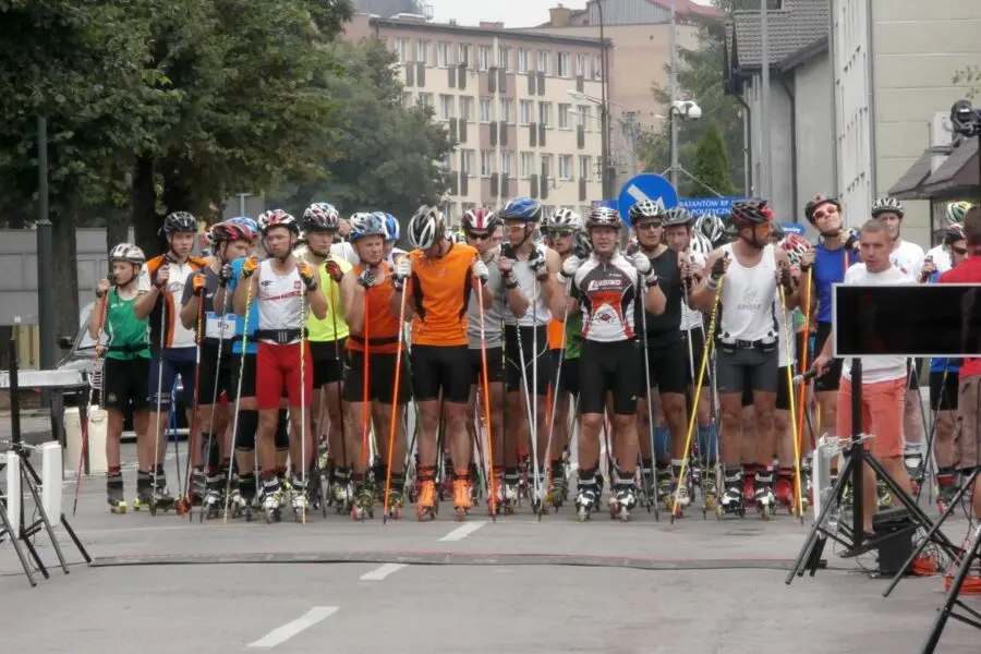 II Bieg Jaćwingów na nartorolkach tym razem w deszczu