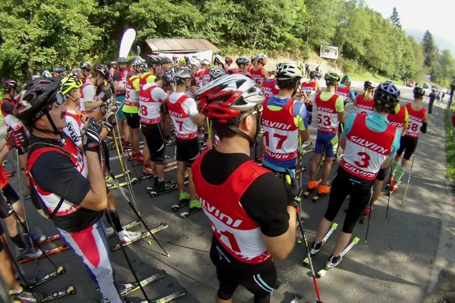 Kto szybszy na grzbiet Karkonoszy, czyli relacja z ćwierćmaratonu na nartorolkach