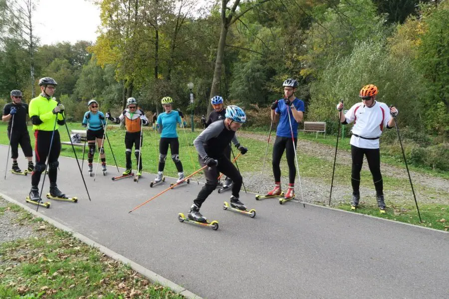 Wykorzystali jesienny weekend na poprawę techniki biegania