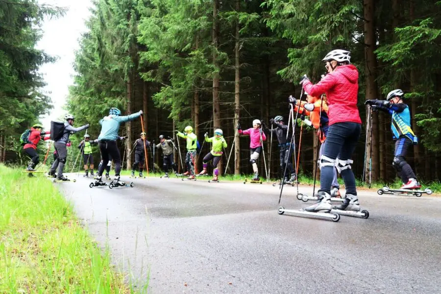 Dopiero teraz wiem, jak jeździć na nartorolkach – czyli efekty Weekendowego Kursu Nartorolkowego