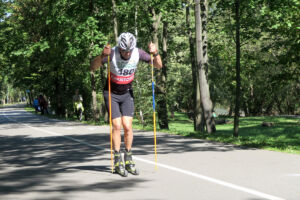 Sprinty na nartorolkach w Wiśle